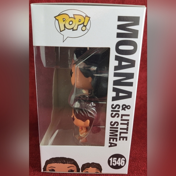 Moana & little sis simea funko # 1546 (nib) With pop protector - Picture 5 of 7